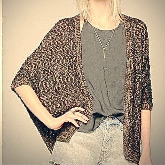 Staring at Stars Ava Cardigan Open Knit NWOT - Picture 2 of 6